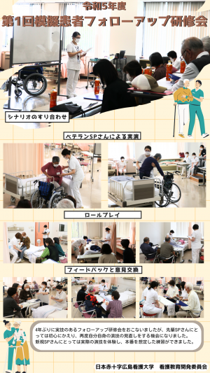 令和5年度第1回模擬患者フォローアップ研修会