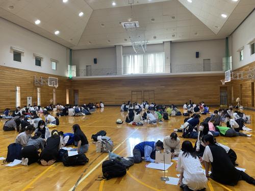 学生へのメッセージの画像