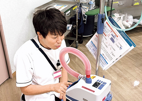 インタビュー時の様子